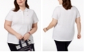Tommy Hilfiger Plus Size Piqu&eacute; Polo Shirt, Created for Macy's